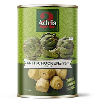 Artischockenherzen, naturell, 5/​7 