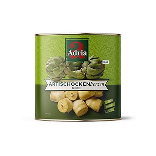 Artischockenherzen, naturell 