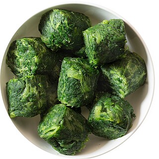 Blattspinat Portionen 