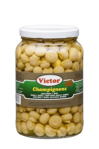 Champignon Mini Köpfe 