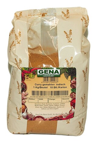 Curry indisch GENA 1kg 