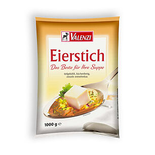 Eierstich, gewürfelt 1 kg 