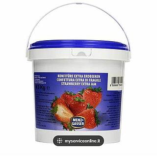 Erdbeer Konfitüre Extra 45% Frucht Menz&Gasser