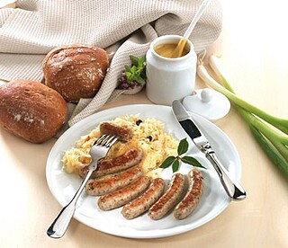 Fränkische Rostbratwürstchen 