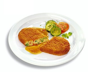 Gemüseschnitzel paniert 