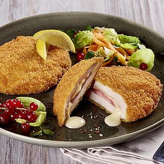 Hähn-​Cordon Bleu 120g vorgebr SPREHE 3kg 