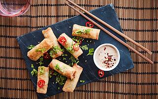 Mini-​Gemüse-​Frühlingsrolle 