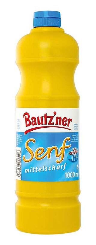 Mittelscharfer Senf 1000 ml 