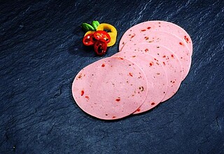 Mortadella mit Paprika 