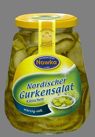 Nordischer Gurkensalat Küsschen 