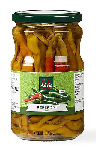 Peperoni, scharf 