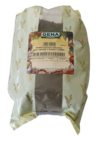 Pfeffer schwarz gemahlen 