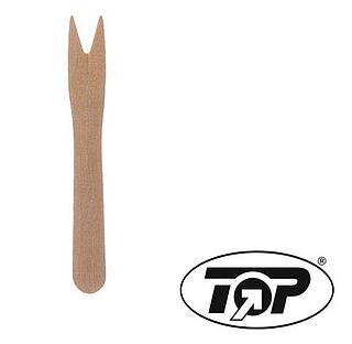Pommes-​Gabeln aus Holz 