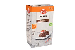 RUF Mousse au Chocolat mit Raspelschokolade 1 kg 