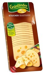 Räucherkäse-​Scheiben 