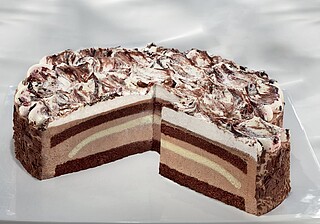 Schoko - Sahnetorte 