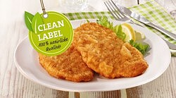 Schweinelachs - Schnitzel paniert 140g 