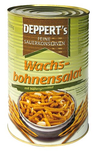 Wachsbohnen Salat 