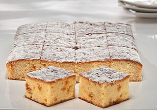 Zitronen - Blechkuchen 
