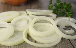 Zwiebelscheiben 