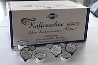 AFMO Portions-​Kaffeesahne 