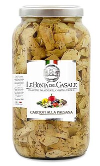 Artischocken geschnitten 