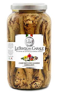 Artischocken mit Stiel 