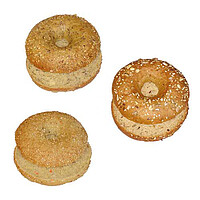 Bagel Box 3-​fach sortiert, geschnitten 45 Stueck x 75 g 