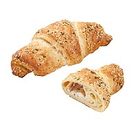 Butter-​Croissant mit Kräuterfrischkäse und Pute 64 Stueck x 105 g 