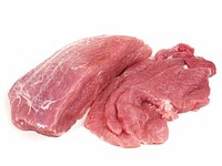 Frische Schweineoberschale ohne Deckel 