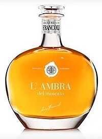 Grappa Ambra del Moscato 