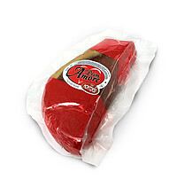 Italienischer Rohschinken halbiert 