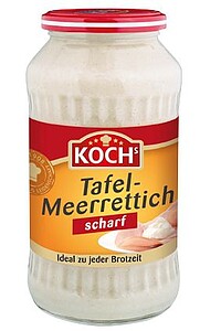 Meerrettich, tafelfertig 